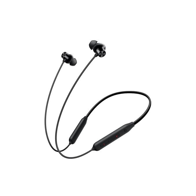 OnePlus Bullets Z2 ANC Bluetooth Earphones | 45dB ANC, Booming Black