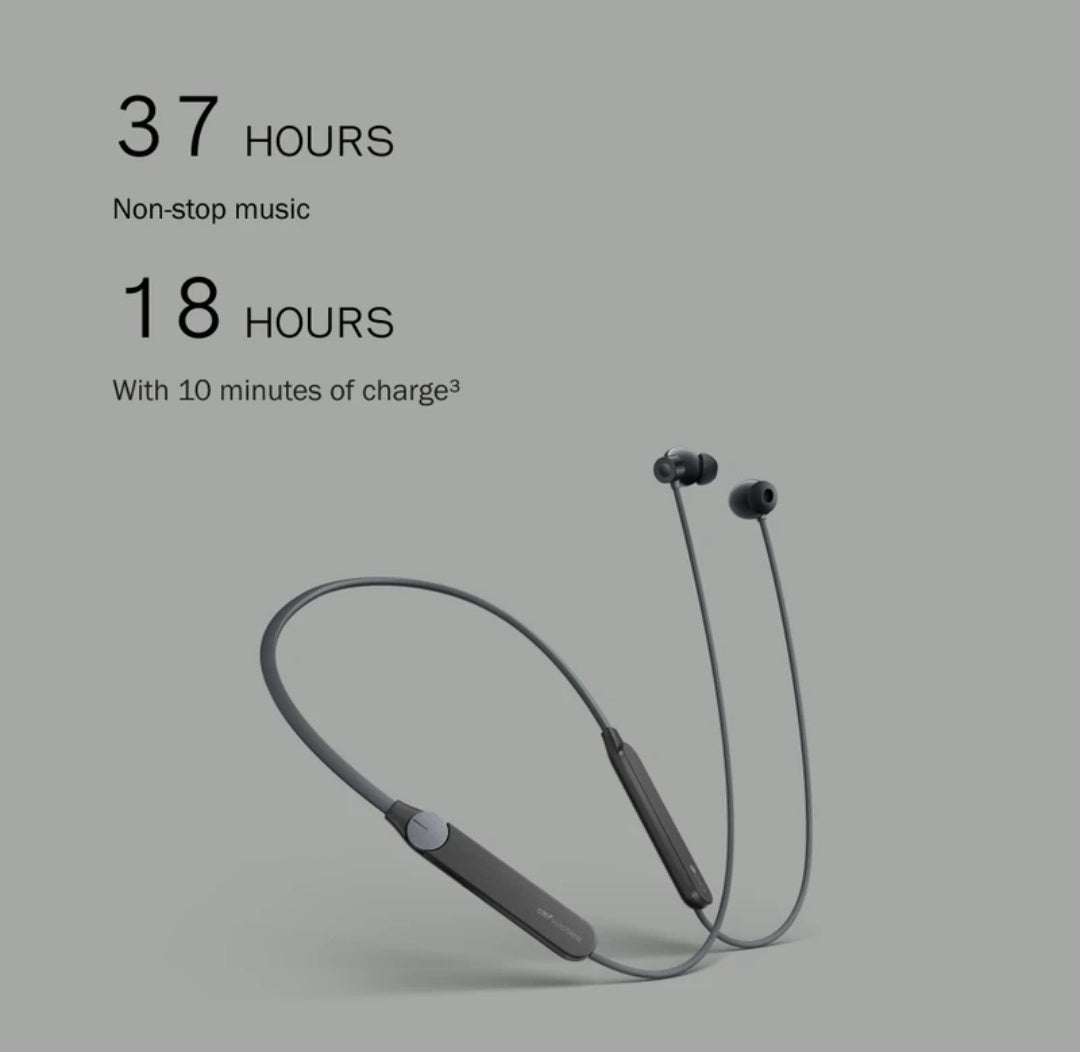 CMF by Nothing Neckband Pro 50dB Active Noise Cancellation, Smart Dial Design, 37 Hrs playtime Bluetooth