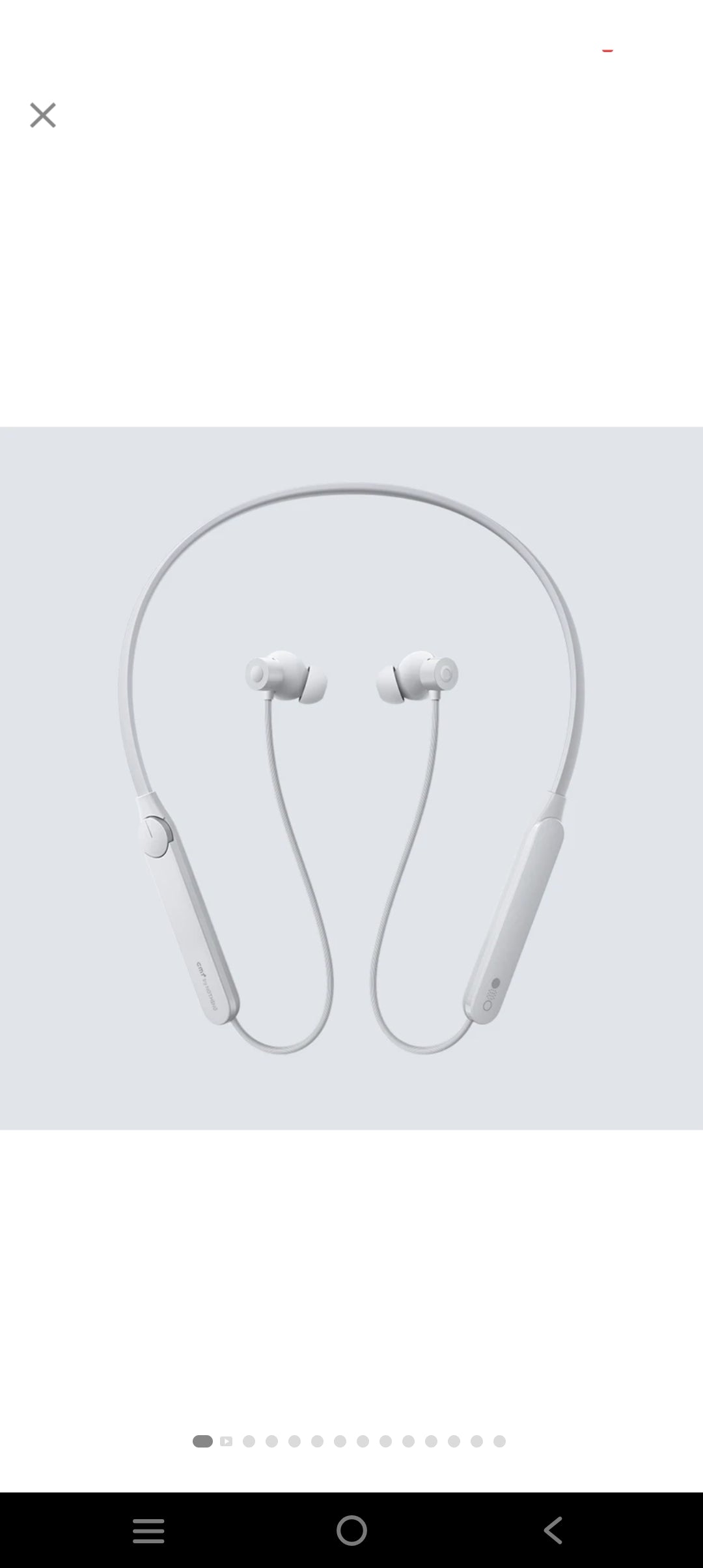 CMF by Nothing Neckband Pro 50dB Active Noise Cancellation, Smart Dial Design, 37 Hrs playtime Bluetooth