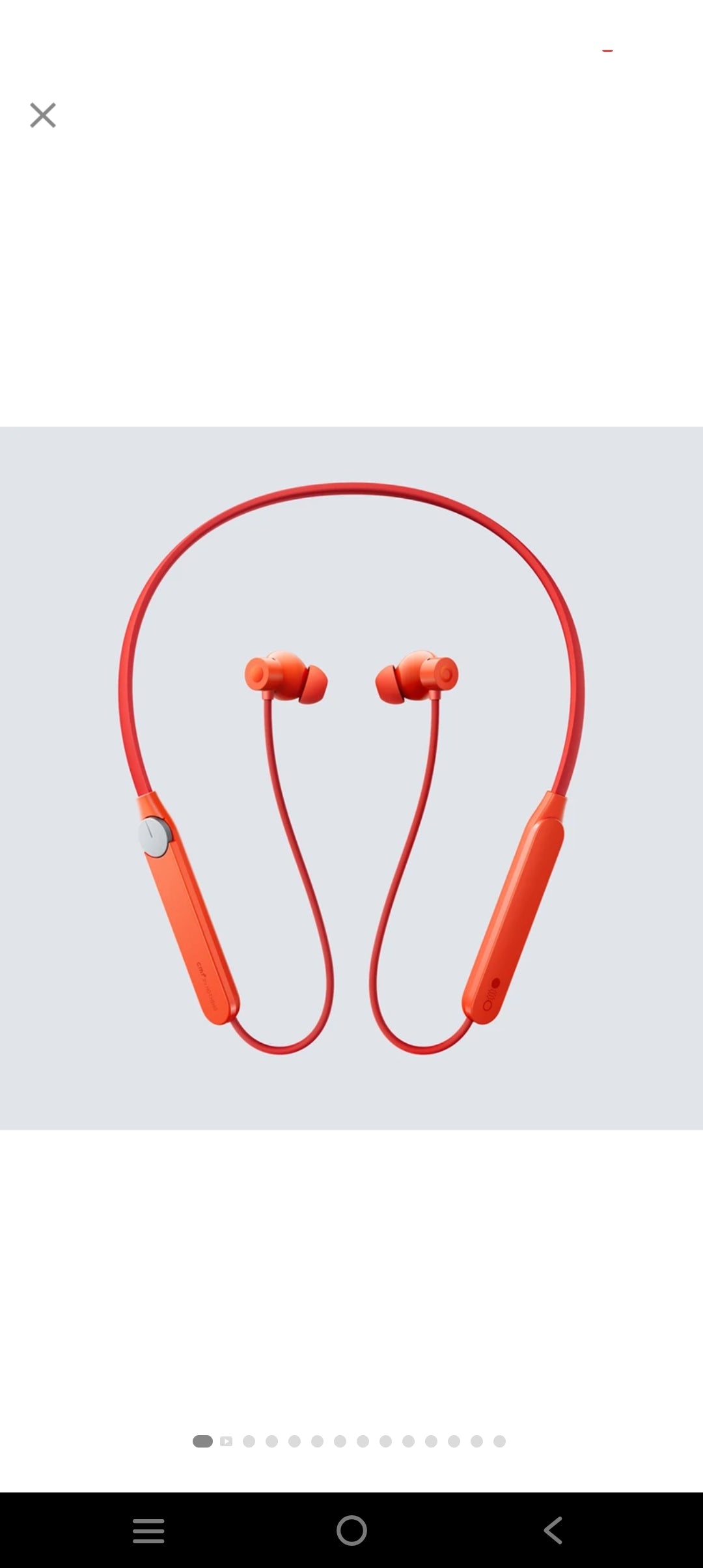 CMF by Nothing Neckband Pro 50dB Active Noise Cancellation, Smart Dial Design, 37 Hrs playtime Bluetooth