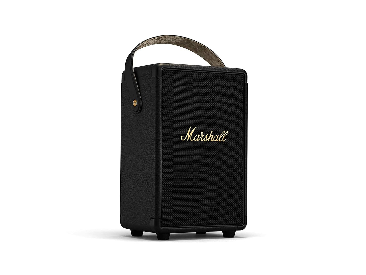 Marshall Tufton 80 Watt Wireless Bluetooth Portable Speaker (Black & Brass)