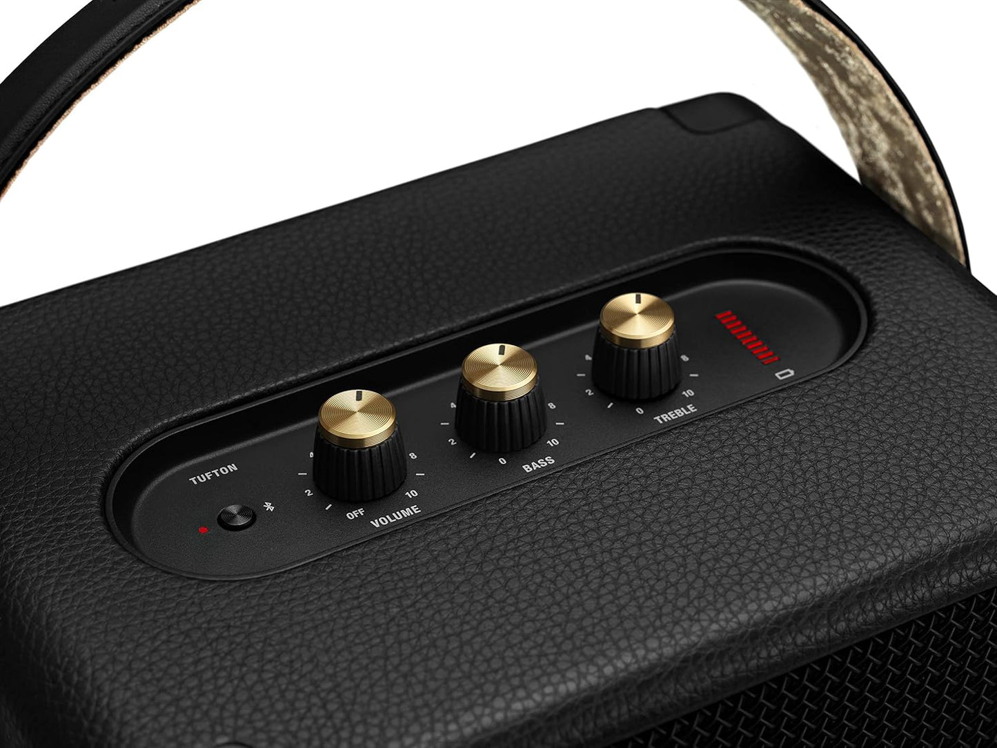 Marshall Tufton 80 Watt Wireless Bluetooth Portable Speaker (Black & Brass)